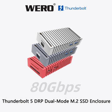 Unleashing 80Gbps: How the WERO Thunderbolt 5 M.2 NVMe Enclosure Transforms On-Set and Mobile 8K Workflows