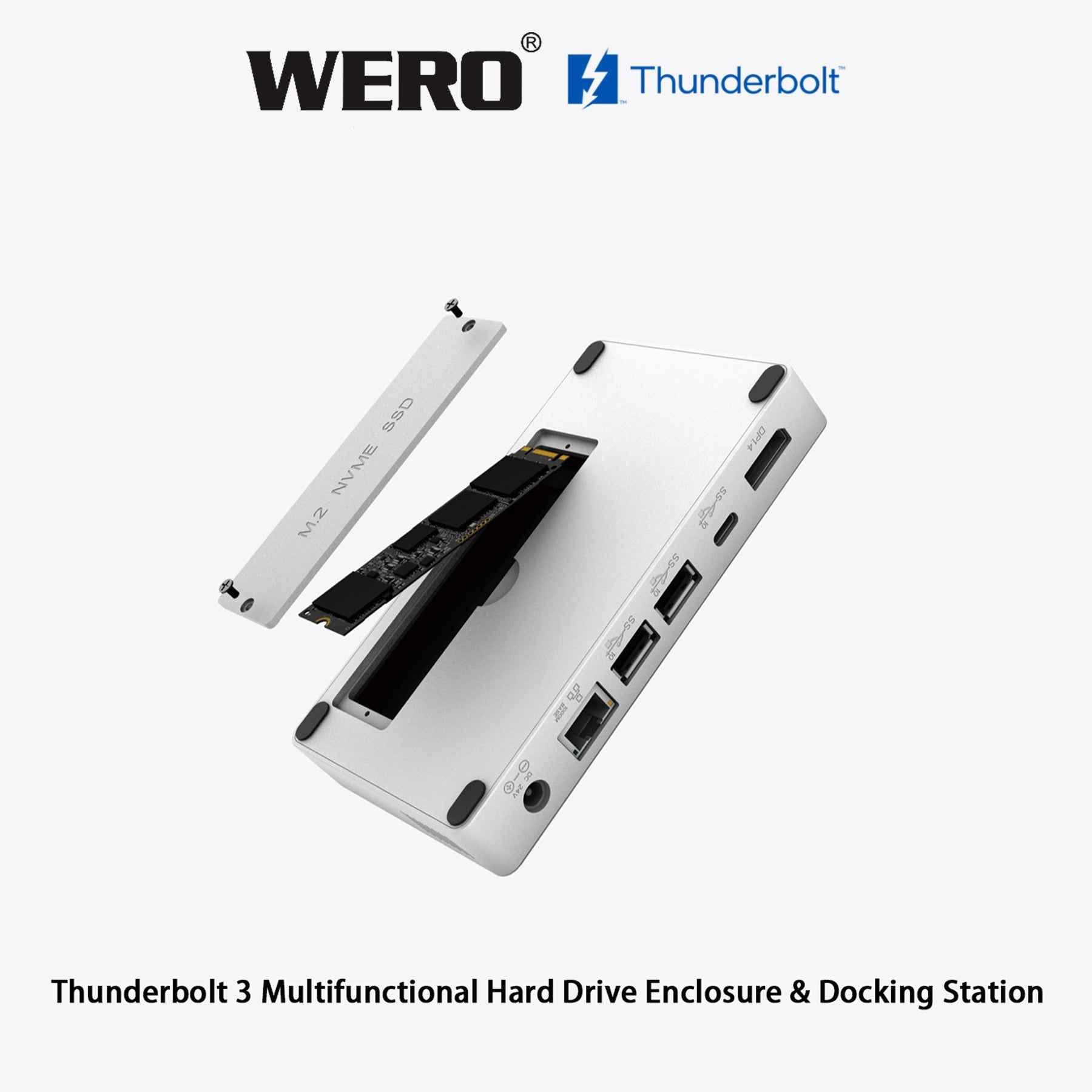 AOWELL Wero Dock – Thunderbolt 3 Docking Station for MacBook & Windows