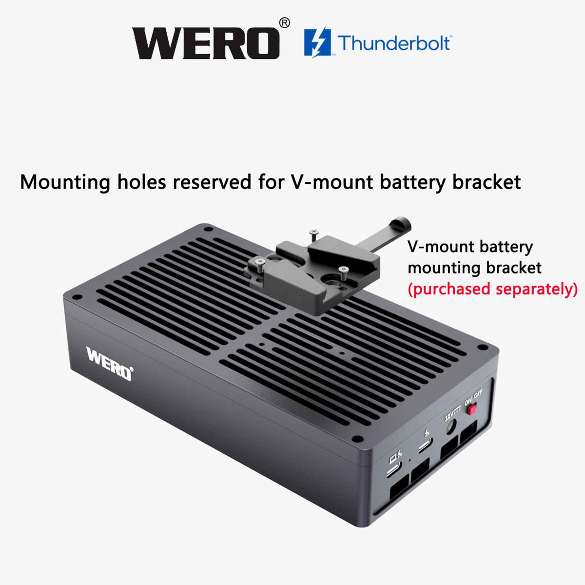 Aowell 1XU2-V80 Thunderbolt 5 U.2/U.3 NVMe & SATA SSD Enclosure – 80Gbps