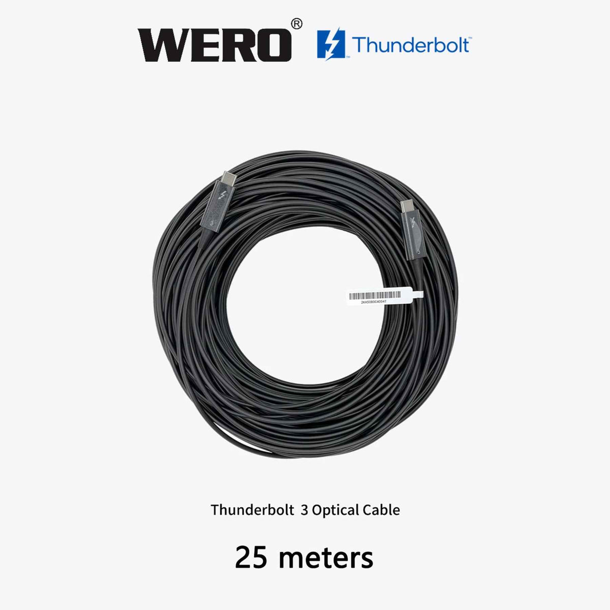Thunderbolt 3 Active Optical Cable 40Gbps Fiber AOC Long Distance 5-50m