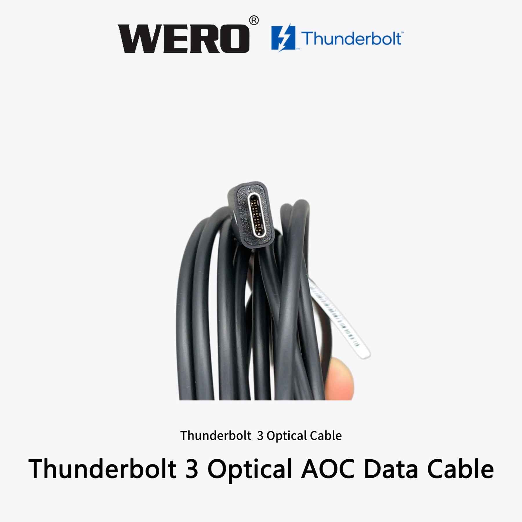 Thunderbolt 3 Active Optical Cable 40Gbps Fiber AOC Long Distance 5-50m