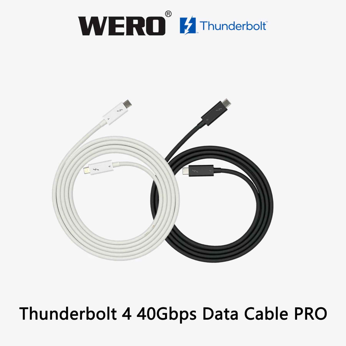 WERO Pro Active Thunderbolt 4 Cable 1.5/1.8/2m 40Gbps 100W
