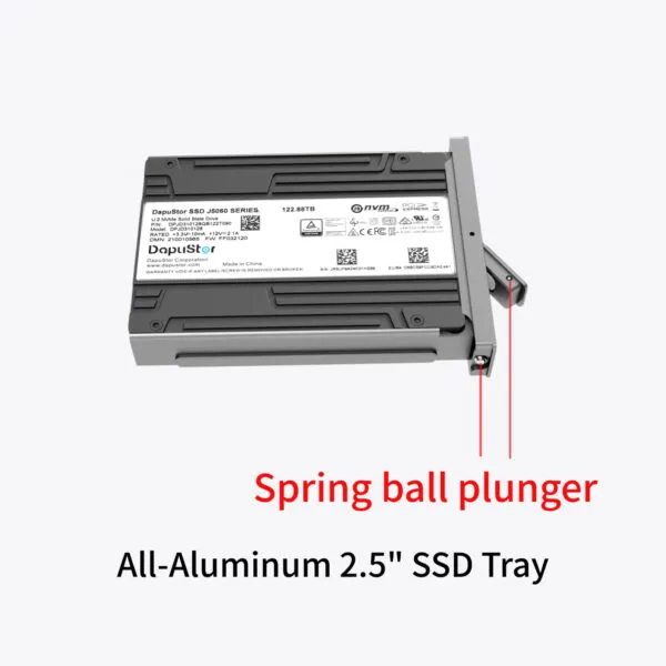 Thunderbolt 5 4-Bay  U.2 SSD Enclosure - 图片 7